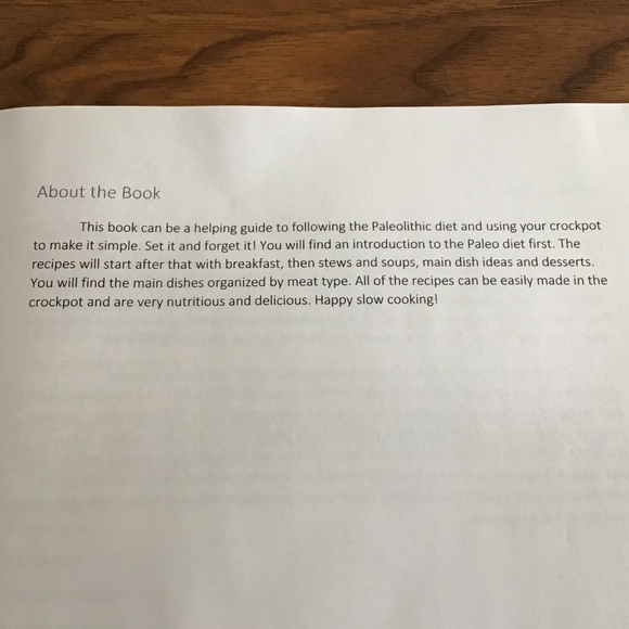 Cookbook. Paleo slow cooker recipes. - Picture 5 of 5